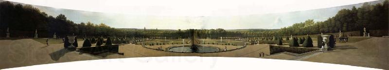 John Vanderlyn Panorama du palais et des jardins de Versailles